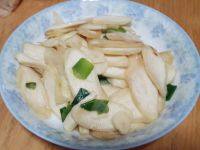 家常菜清炒茭白
