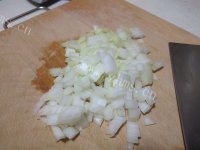 美味的洋葱火腿咸马芬做法图解1)