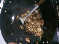 五味俱全的香菇炒肉片做法图解7)