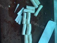 家常菜山药木耳做法图解3)