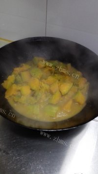 色味俱佳的炒南瓜做法图解4)