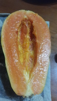 自制木瓜牛奶冻做法图解2)