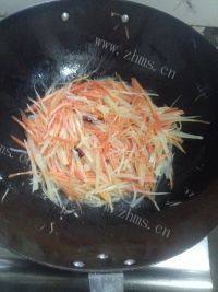 家常菜土豆胡萝卜丝做法图解6)