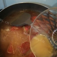 热腾腾的番茄蛋汤的做法图解五