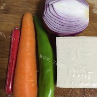 家常菜浇汁豆腐做法图解1)