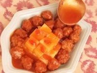 美味的菠萝鸡球