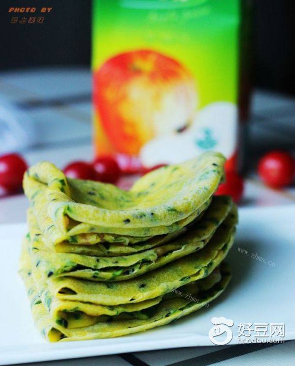营养早餐鸡蛋韭菜饼
