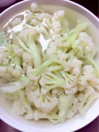 好吃的咖喱花菜做法图解4)
