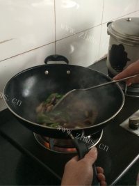 家常菜青椒茄子做法图解5)