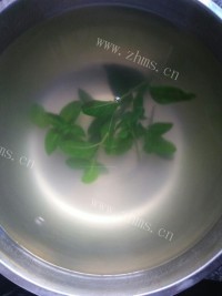 消暑薄荷冰粉粉做法图解5)