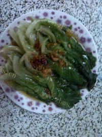 清淡口味耗油生菜做法图解6)