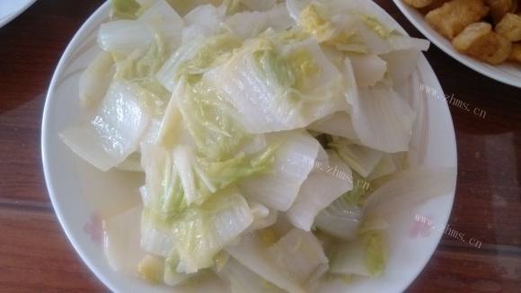 美味的炒小白菜
