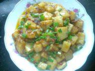 家常菜红烧米豆腐