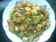 家常菜红烧米豆腐