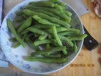 自制芸豆炒肉做法图解6)