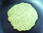 自己做的茴香蛋饼