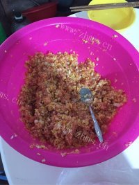 DIY娃娃菜猪肉饺子做法图解1)