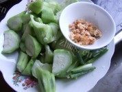 海米丝瓜做法图解1)