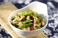 家常菜青椒榨菜肉丝