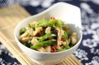 家常菜青椒榨菜肉丝