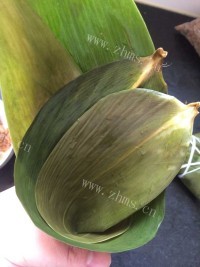 红枣葡萄干粽子做法图解5)