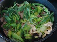 家常菜大蒜炒肉片做法图解6)