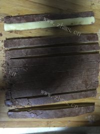 自制棋格饼干做法图解7)