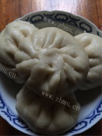 可口的白萝卜丝包子做法图解11)