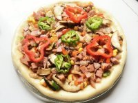 松软好吃得自制美味披萨的做法图解五
