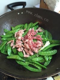 好吃的扁豆炒肉做法图解6)
