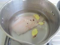 家常菜凉拌麻辣鸡丝做法图解2)