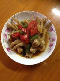 诱人的香辣鸡爪