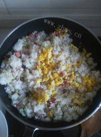 美味的菠萝饭做法图解6)