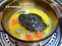 美味蛋蒸红鲟做法图解5)