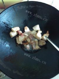 家常菜扁豆烧肉做法图解2)