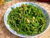 家常菜蒜香豇豆