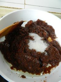 枣泥月饼馅做法图解9)