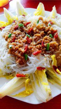 自制蒜蓉粉丝娃娃菜