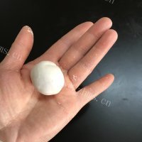 透明的奶香紫薯水晶汤圆做法图解11)