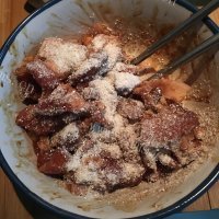 香气浓郁的粉蒸肉做法图解3)