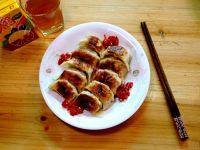 美味的生煎饺子