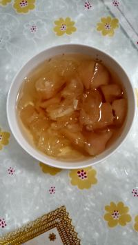 美味的冰糖雪梨银耳羹
