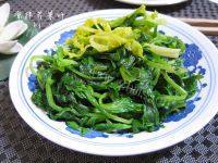 易做的凉拌芹菜叶