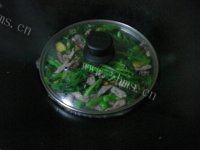 饱满的炒菜心做法图解4)