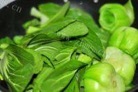 家常菜青菜香菇做法图解6)