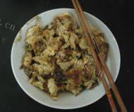 简单版大葱炒鸡蛋