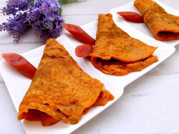 垂涎欲滴的泡菜煎饼