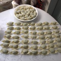 美味的猪油渣馄饨做法图解9)
