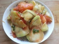 家常菜西红柿炒茄子