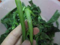 家常菜蒜香芥兰做法图解3)